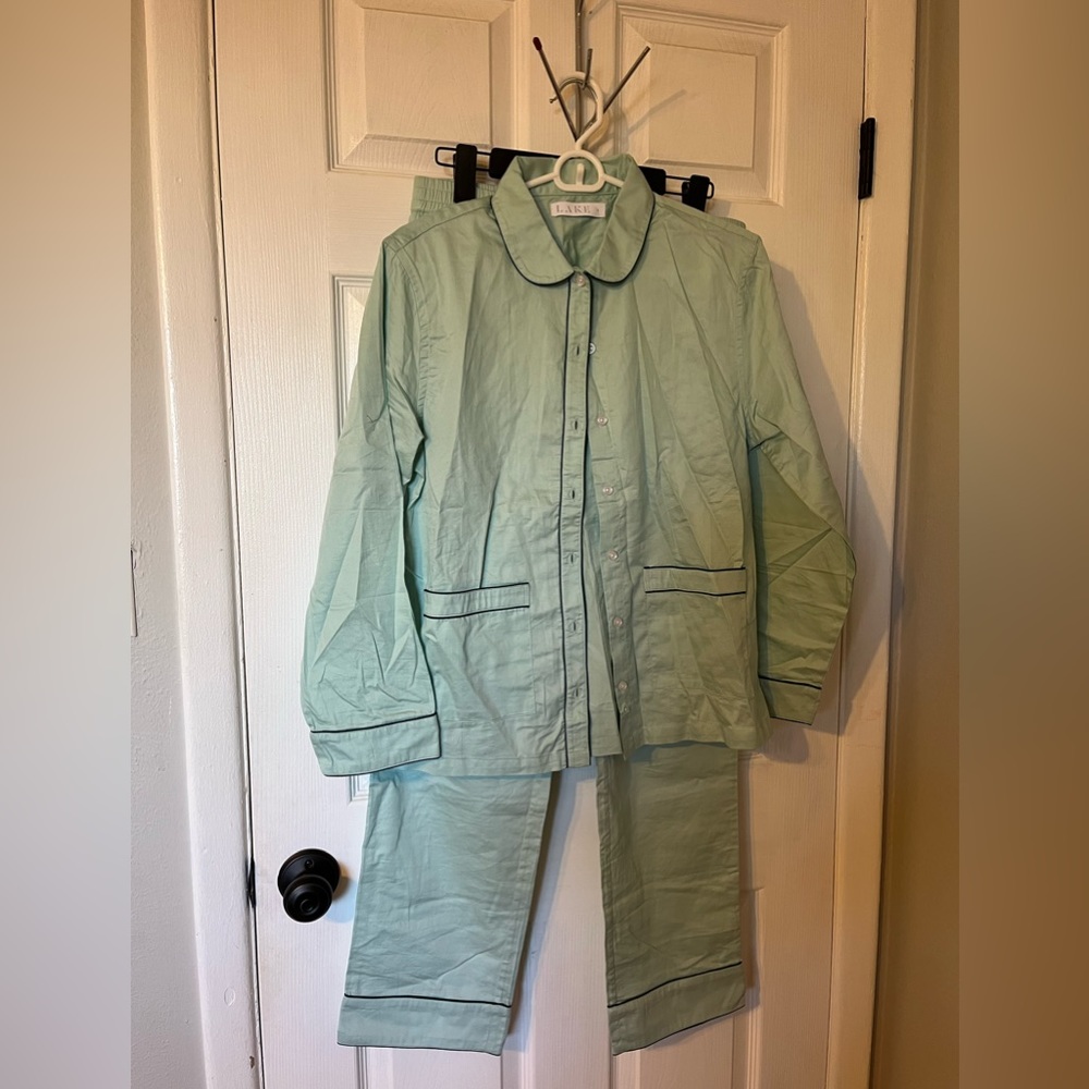 Lake pajamas poplin cotton set